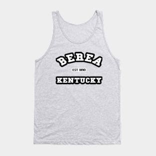 🌄 Berea Kentucky USA Strong, Established 1890, City Pride Tank Top